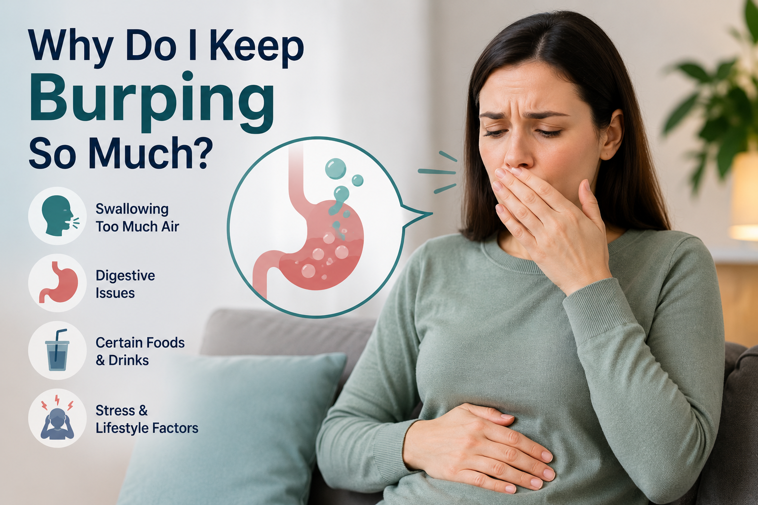 why do I keep burping so much