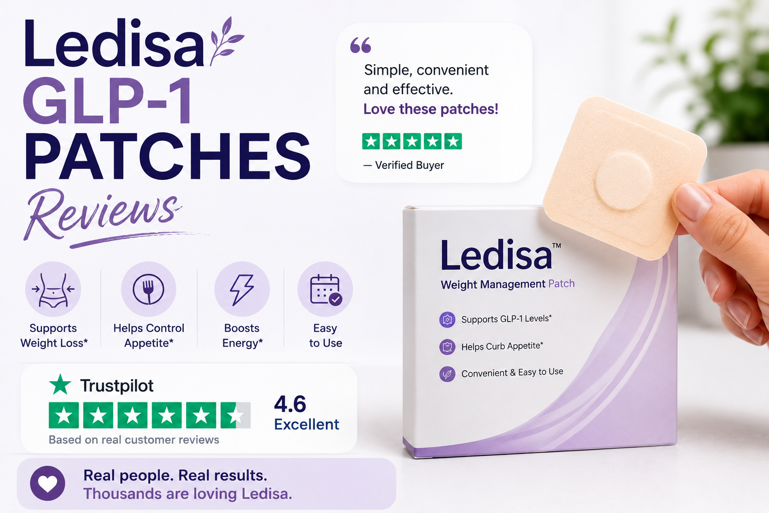 Ledisa GLP-1 Patches Reviews 2026: Do They Work?